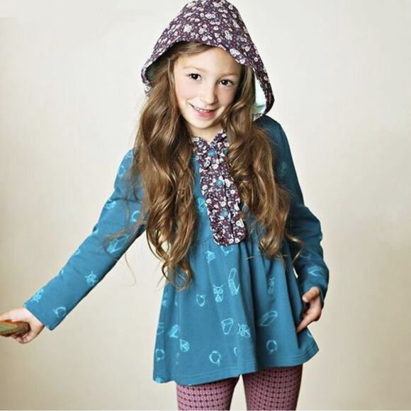 Matilda Jane Girl's Friends Forever Witney Hoodie Size 8 - Picture 1 of 12